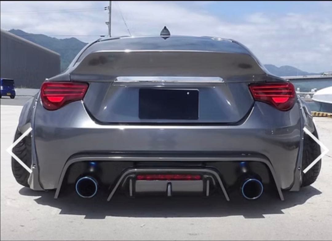 zn6 zc6 86 ラリーバッカー リアディフューザー