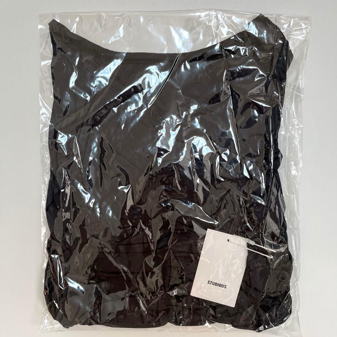 STUDIOUS 洗える✨ギャザースキントップ　長袖Tシャツ　シアーシャツ