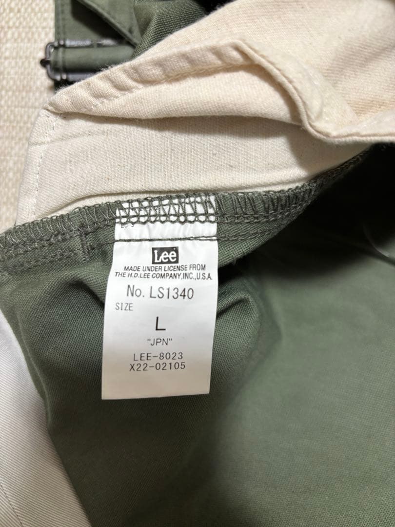 Lee×GRAMICCI オーバーオール オリーブグリーン