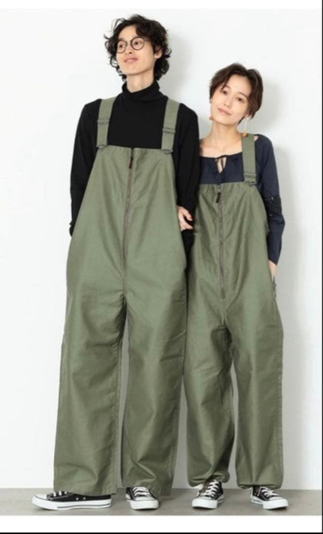 Lee×GRAMICCI オーバーオール オリーブグリーン