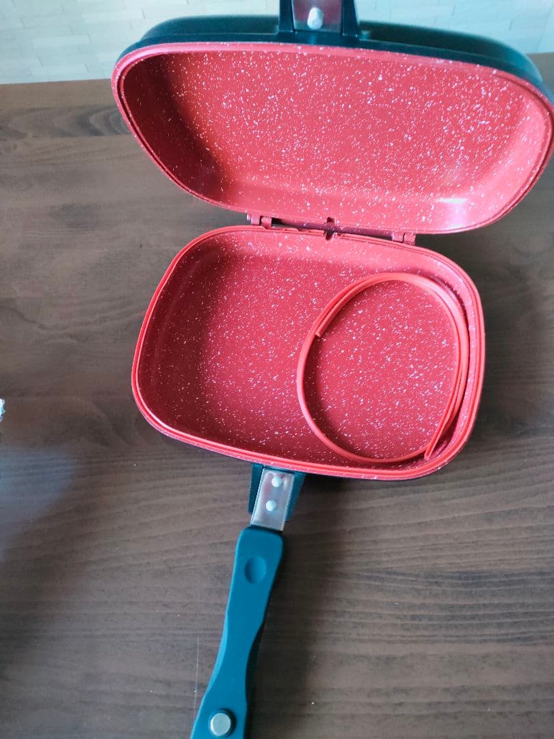 未使用品 フレーバーストーン 双子パン レッド 直火用