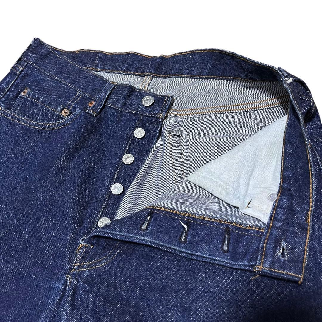 なつみ 濃紺 極美品 501 赤耳　524刻印 w34