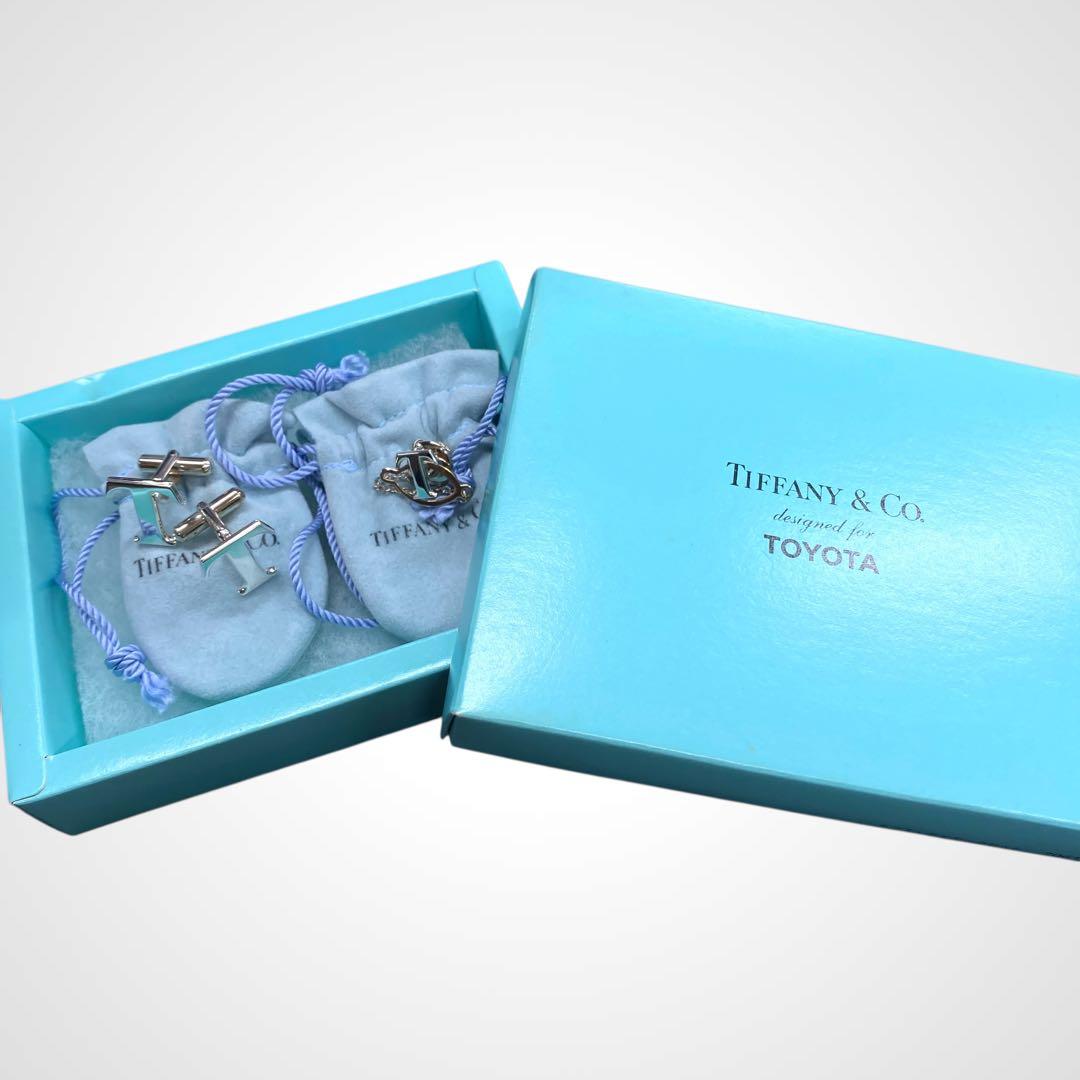 TIFFANY/ティファニー 925 TOYOTA タイピン＆カフス j_09
