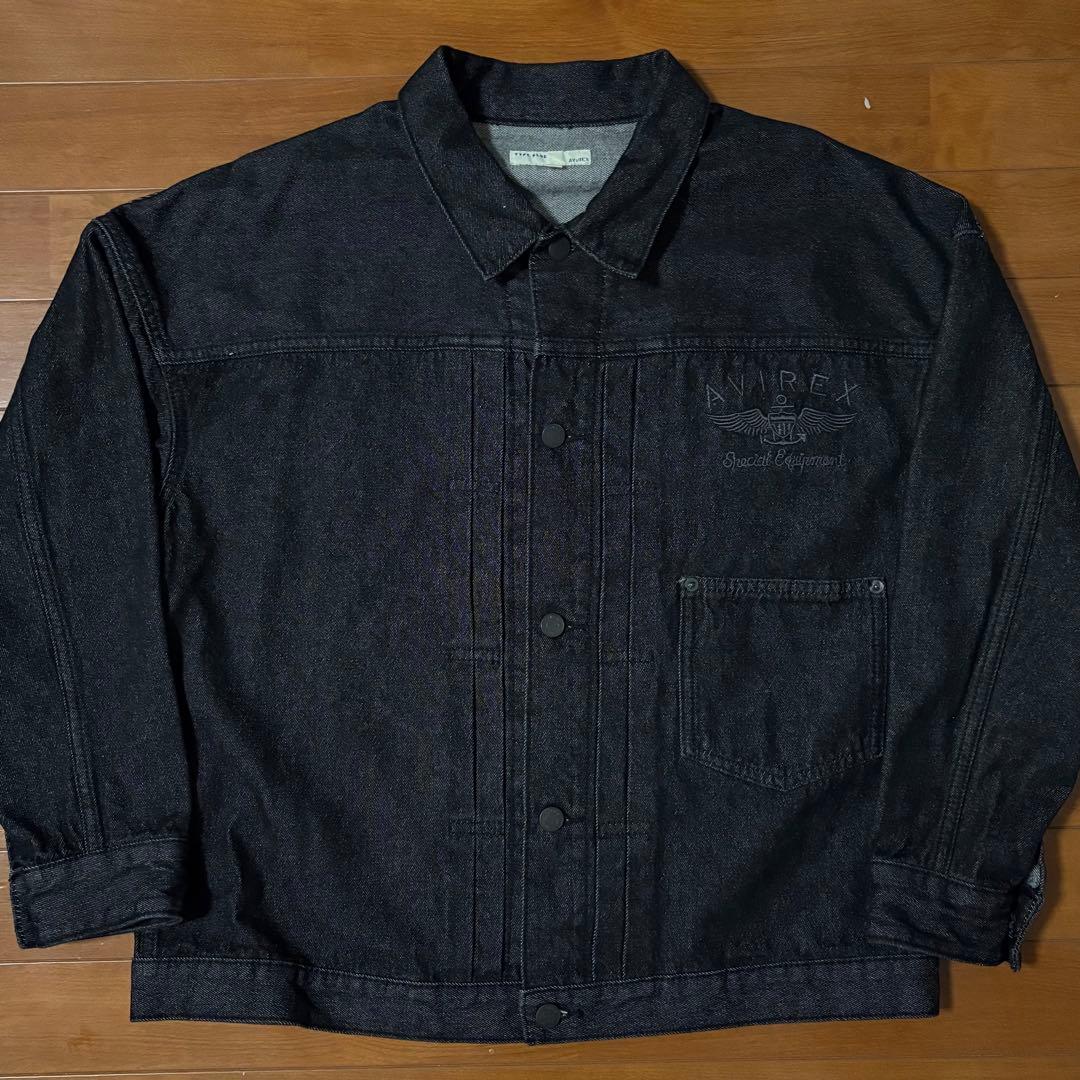 AVIREX 1st デニムジャケット Free