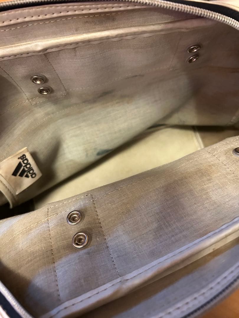 希少 OLD アディダス エナメル ボストンバッグ