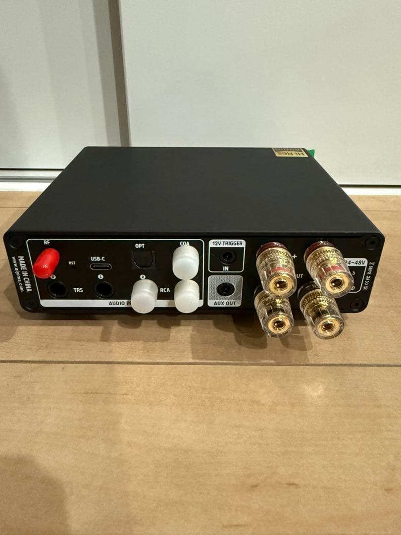 【美品】AIYIMA A80 （更新版）USBDAC装備　アンプ