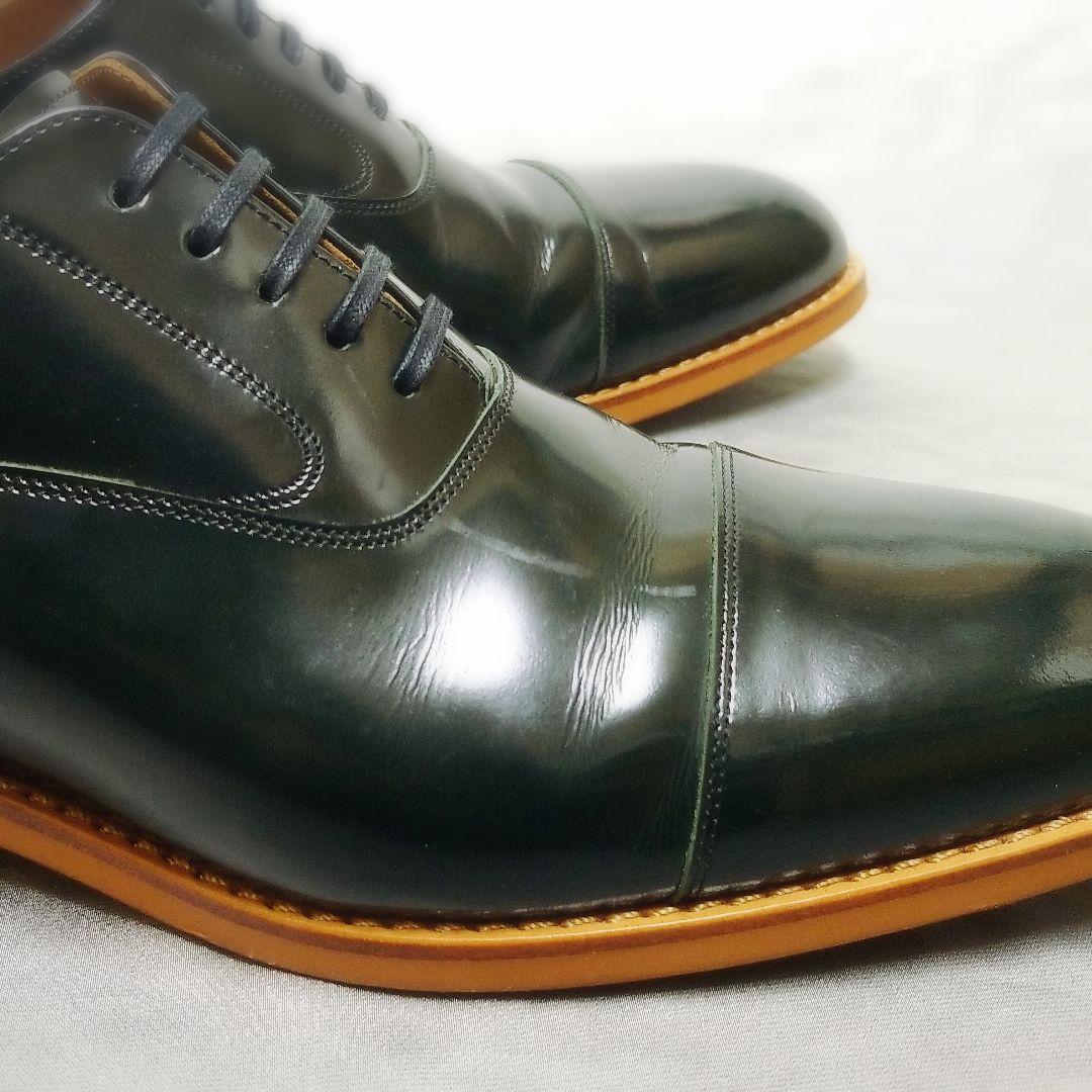 リーガル ストレートチップ シューズ ガラスレザー 日本製 Regal 245