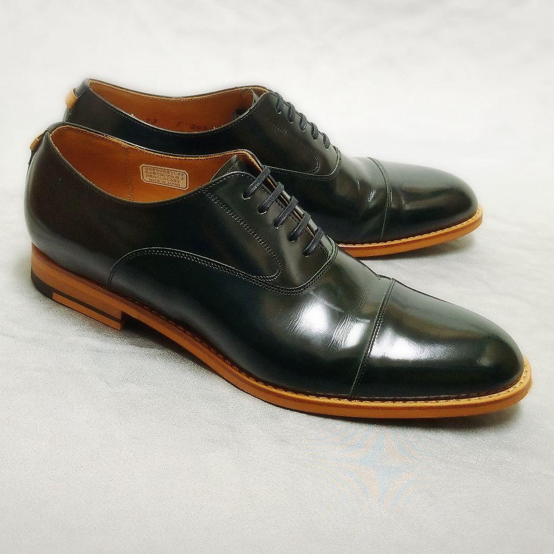 リーガル ストレートチップ シューズ ガラスレザー 日本製 Regal 245