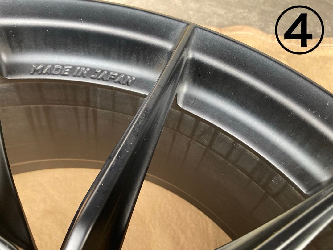 GRヤリス 1stエディション 純正ホイール 鍛造マットブラック　純正ナット付き