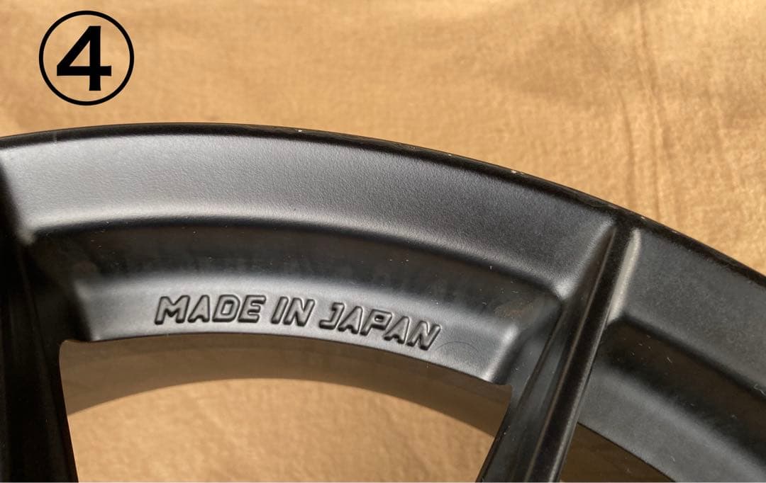 GRヤリス 1stエディション 純正ホイール 鍛造マットブラック　純正ナット付き