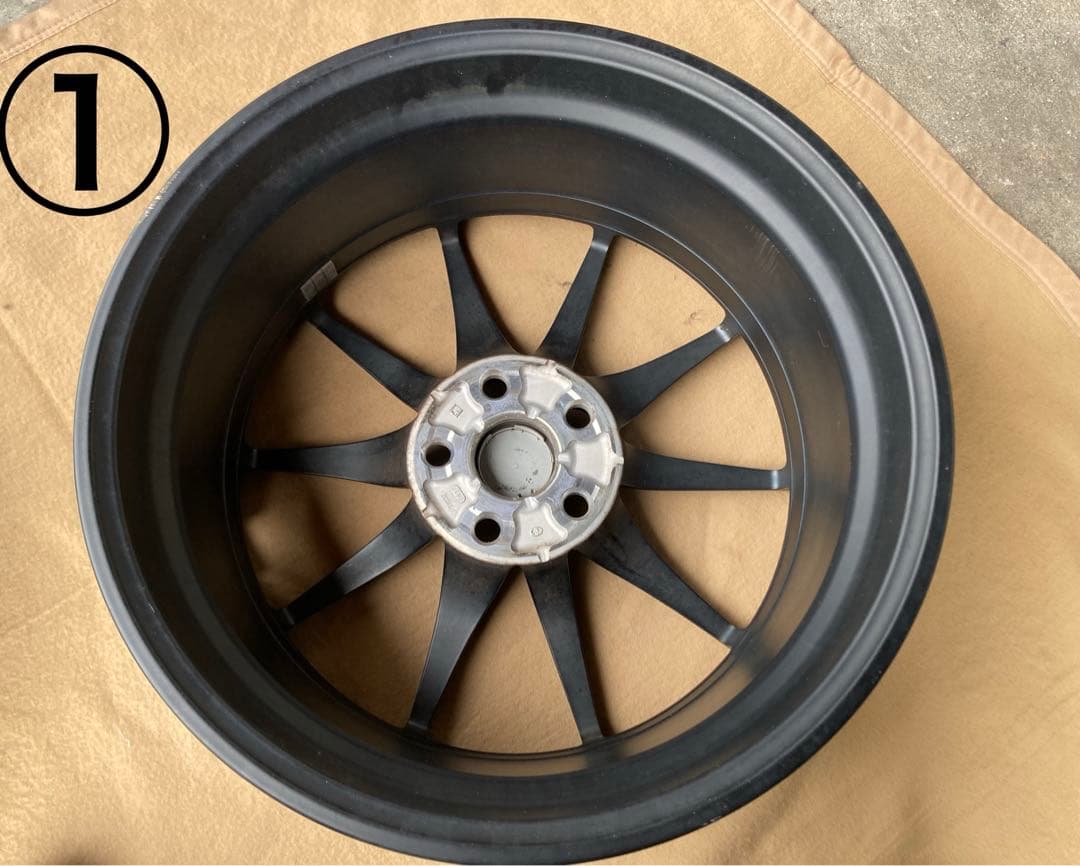 GRヤリス 1stエディション 純正ホイール 鍛造マットブラック　純正ナット付き