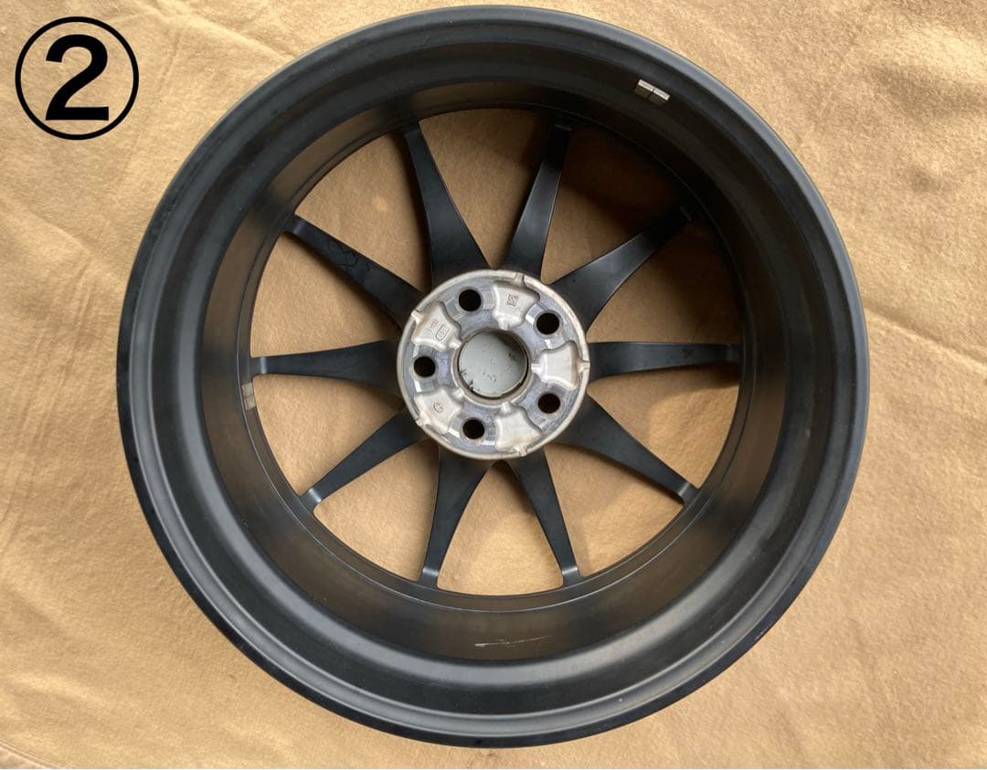 GRヤリス 1stエディション 純正ホイール 鍛造マットブラック　純正ナット付き