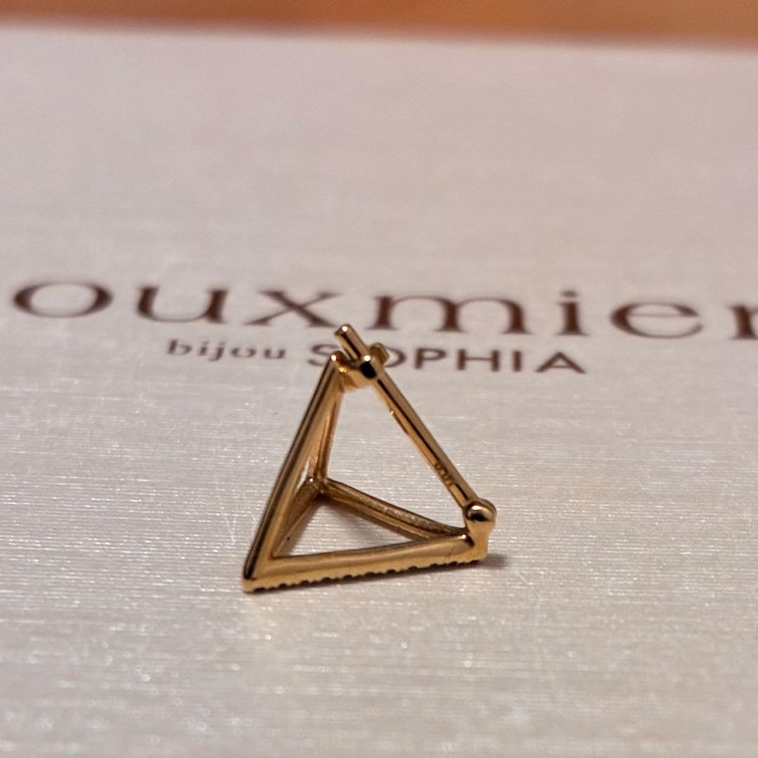アクセサリー shihara Diamond Triangle Pierce 10 (01)