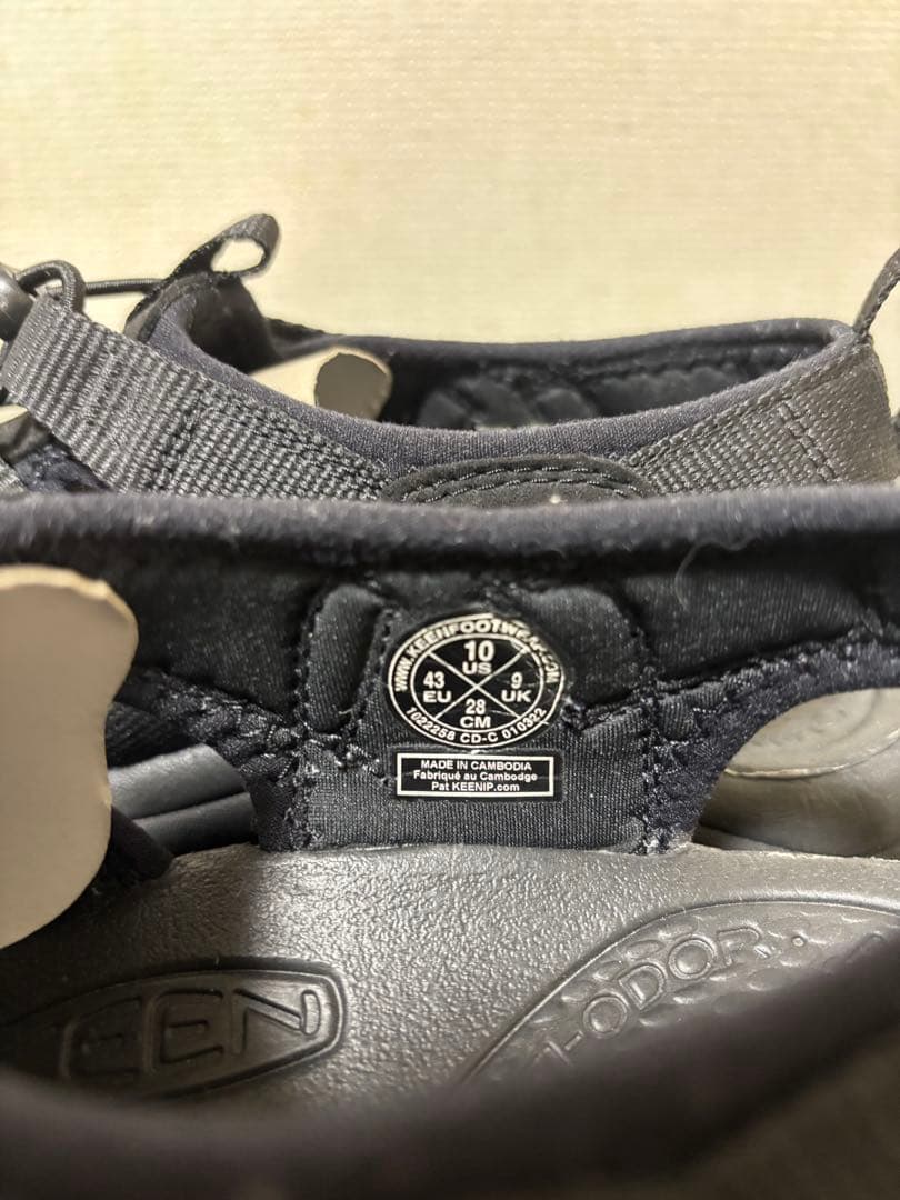 期間限定値下げ KEEN ニューポートH2 28センチ ブラック 黒