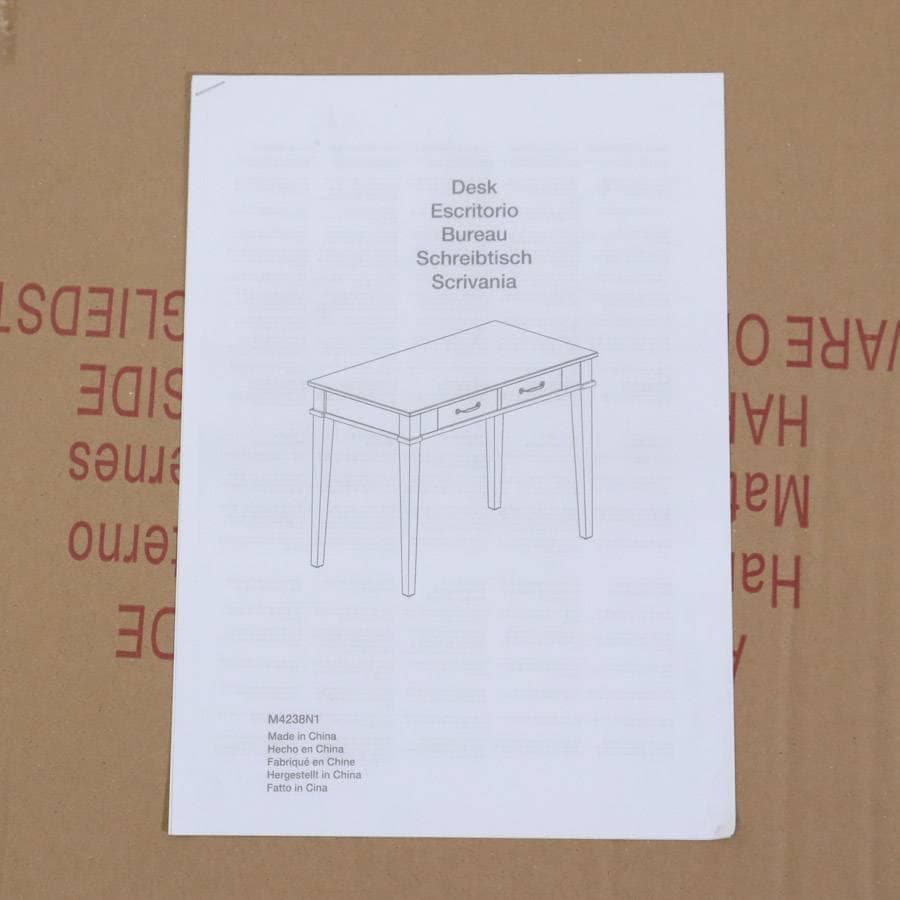 新品 アマゾンブランド Rivet Classic アンティーク調 木製デスク