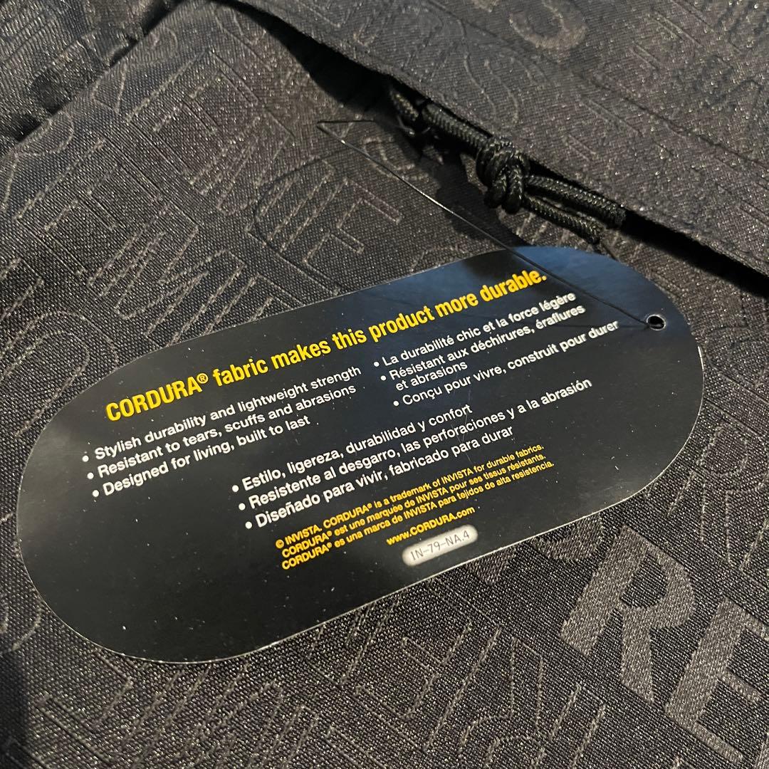 Supreme シュプリーム バックパック リュック コーデュラ 黒 ブラック