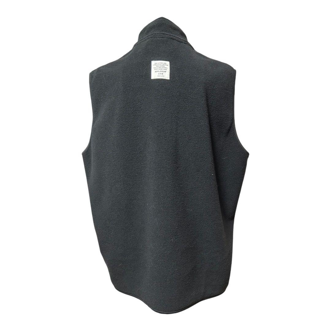 APPLEBUM フリースベスト 黒