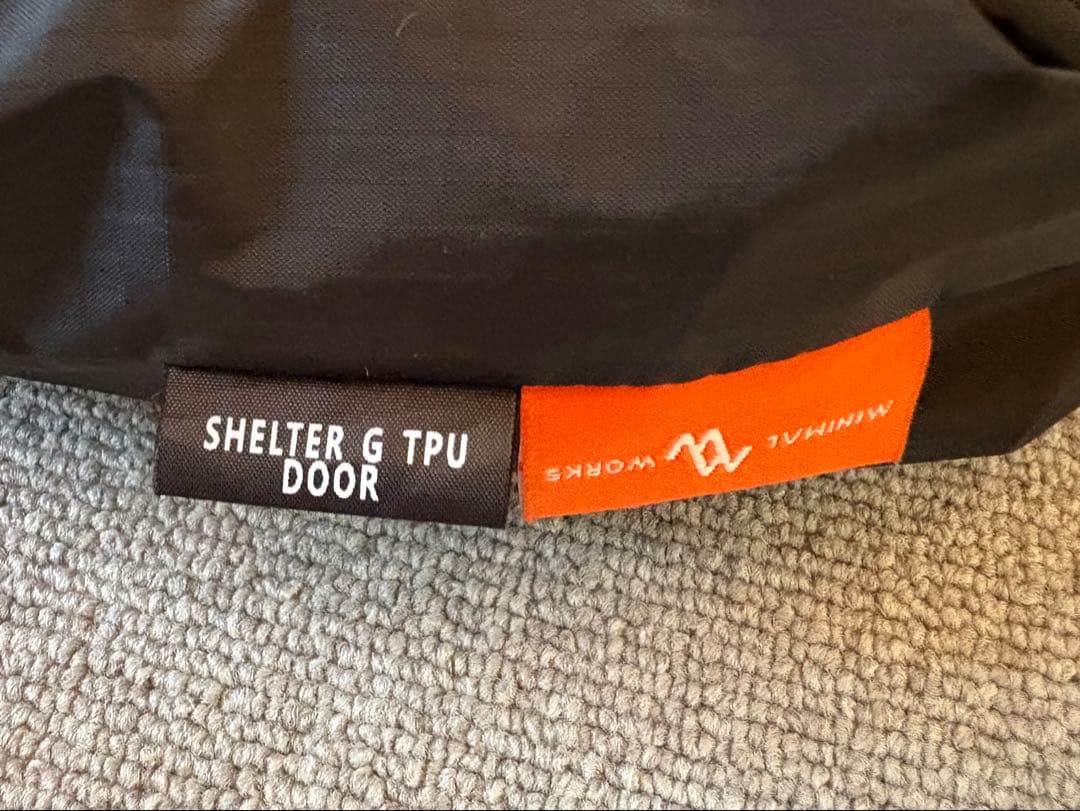 MINIMAL WORKS SHELTER G ドア TPU シェルターG
