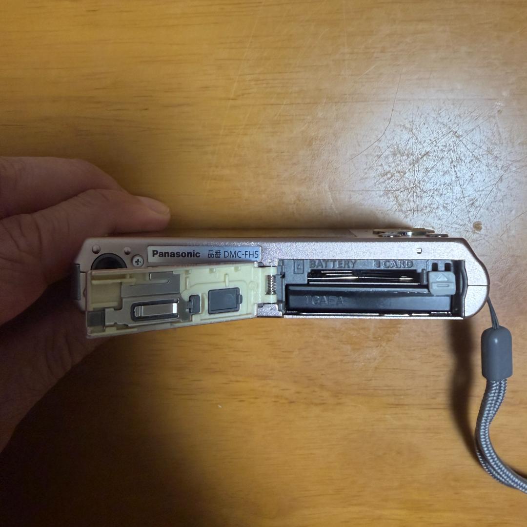 【動作OK】パナソニック LUMIX FH5 ピンクゴールド｜オールドデジカメ