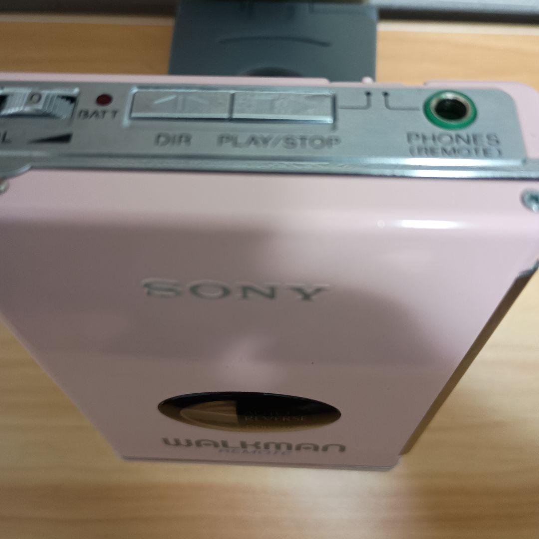 【完全ジャンク品】SONYソニーカセットウォークマンSONY WM-109ピンク