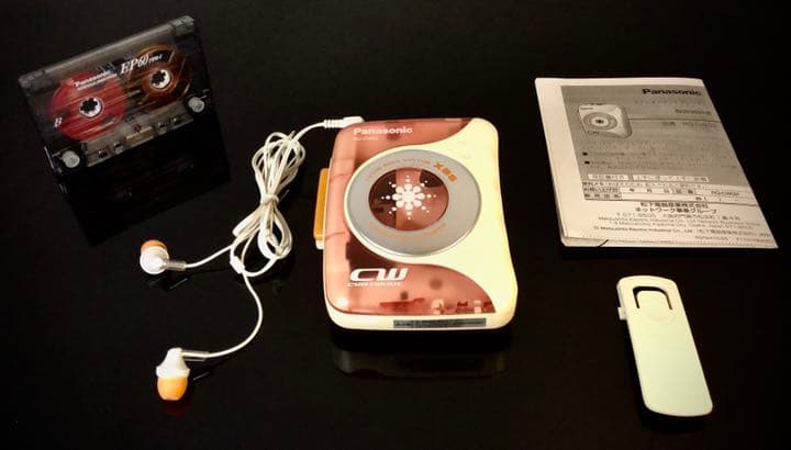 カセットプレーヤー Panasonic RQ-CW02「 整備済み、完動美品」