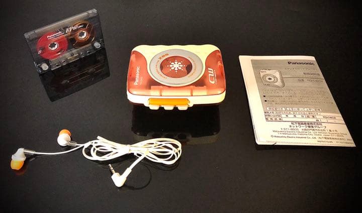 カセットプレーヤー Panasonic RQ-CW02「 整備済み、完動美品」