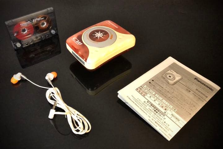 カセットプレーヤー Panasonic RQ-CW02「 整備済み、完動美品」