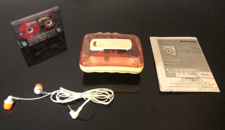 カセットプレーヤー Panasonic RQ-CW02「 整備済み、完動美品」