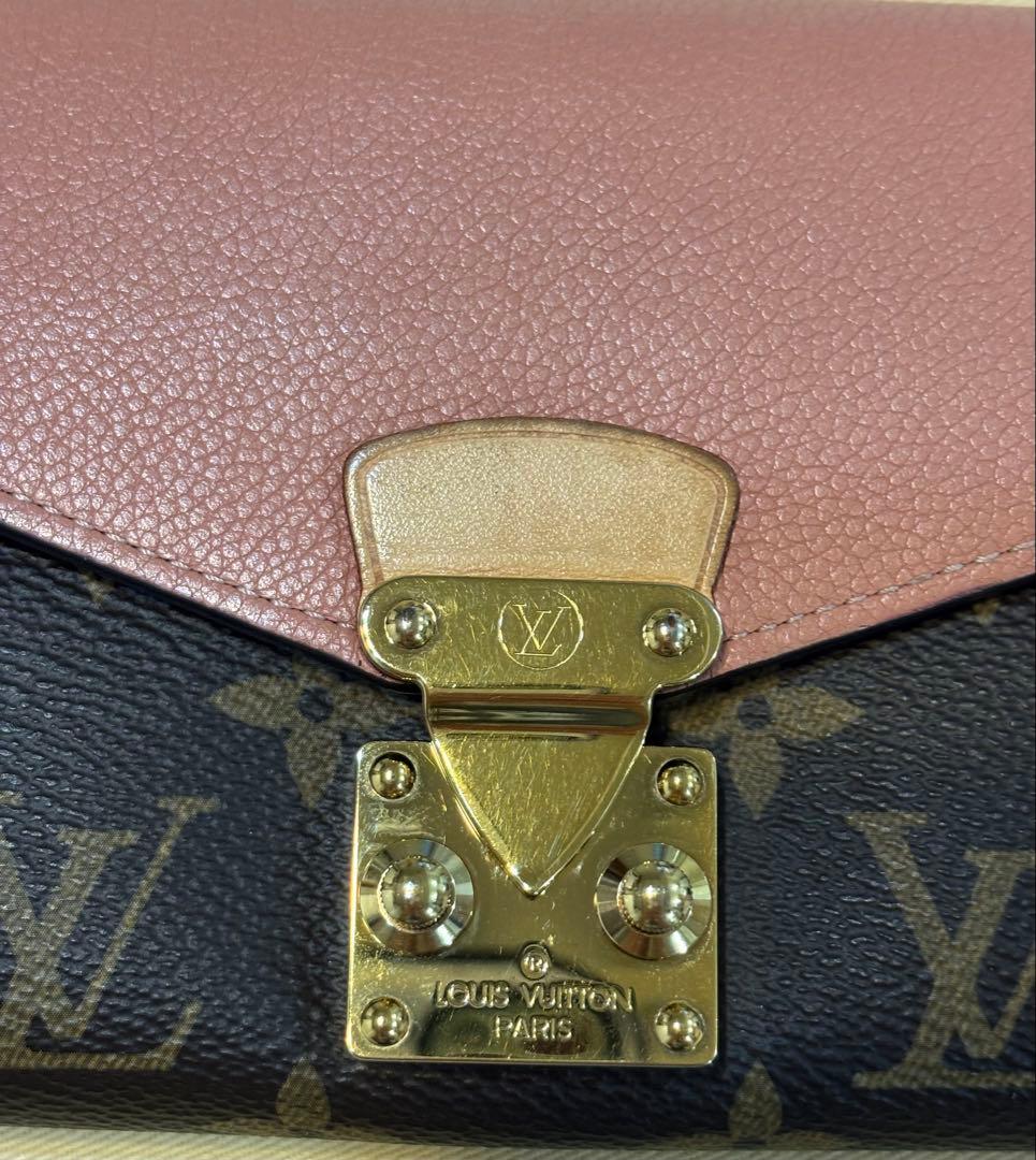 ライオンラビット ルイビトンポルトフォイユ.パラスピンクベージュ