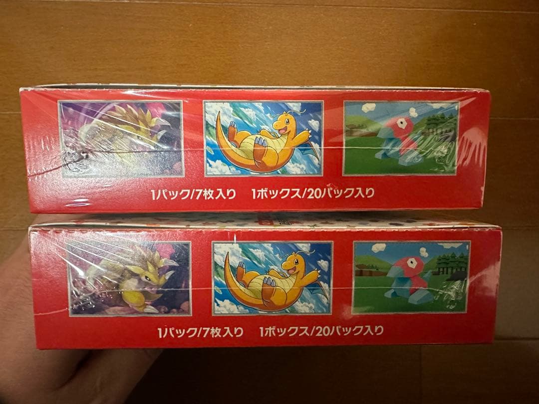 ポケモンボックス　151 シュリンク付　2ボックス