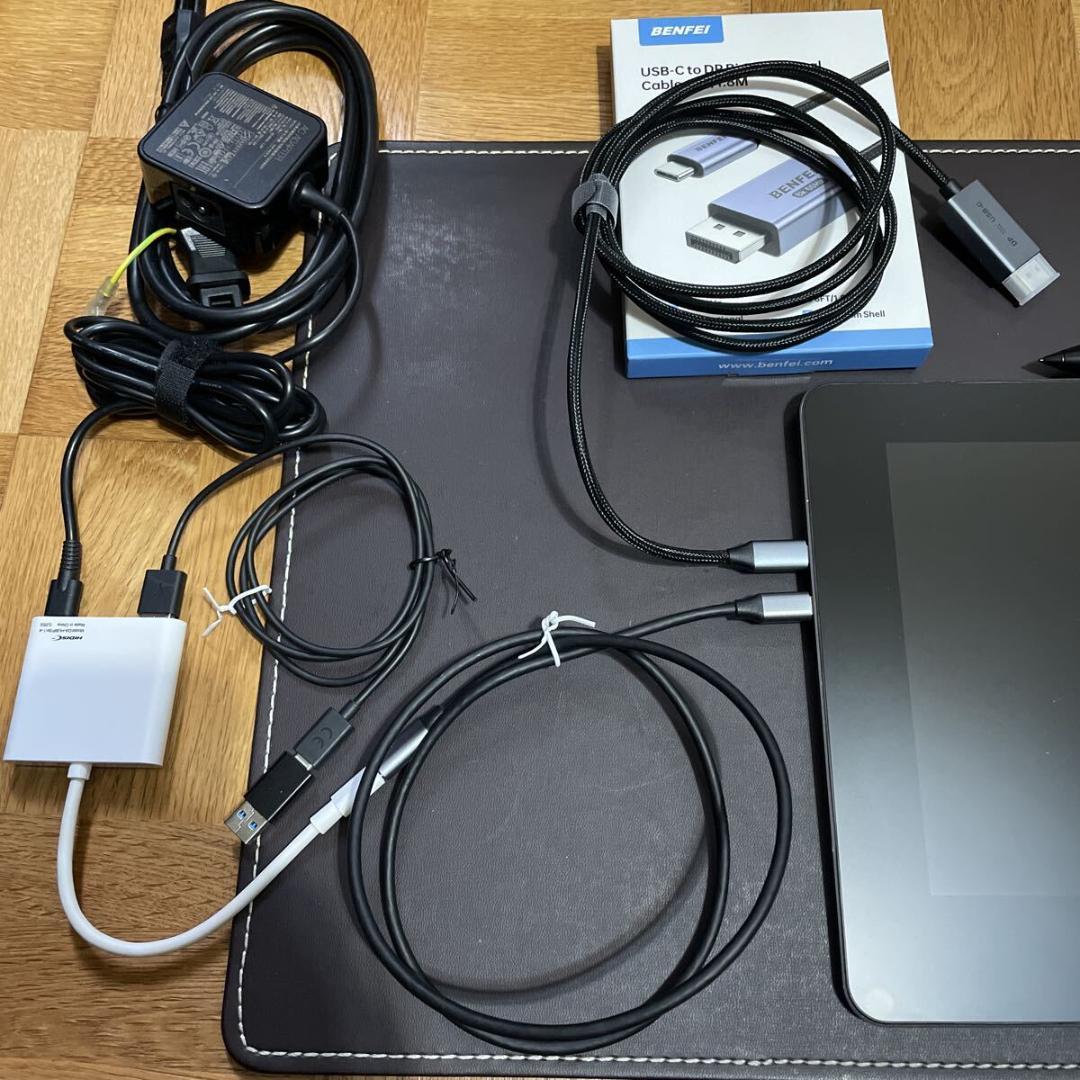 タッチ機能有完動品WacomCintiqPro13DTH-1320汎用ケーブル