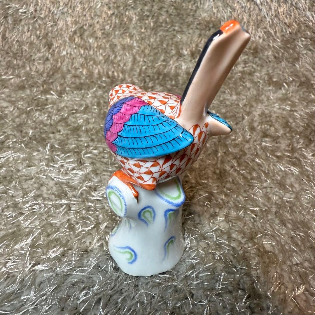 ヘレンド　置物　フィギュリン　小鳥