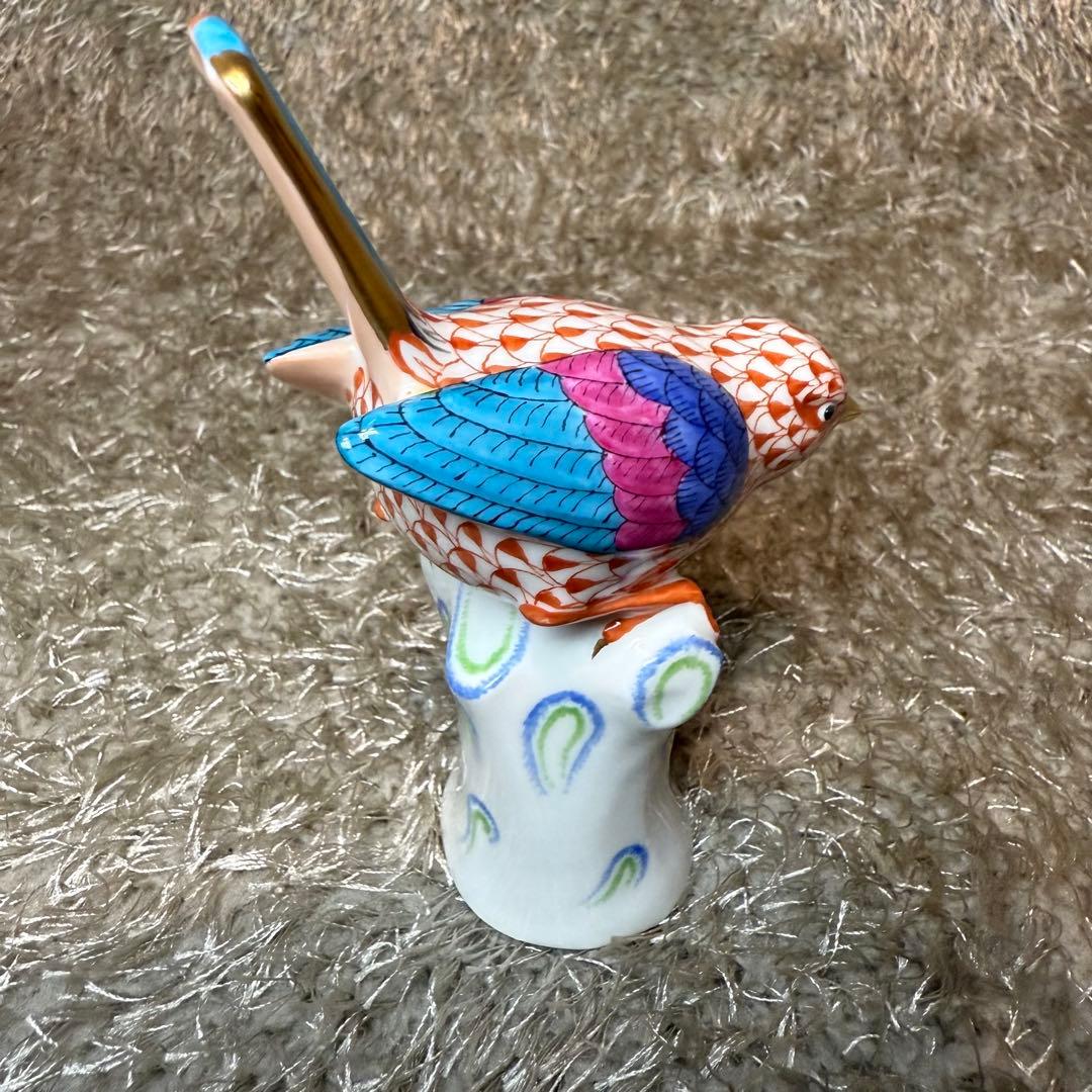 ヘレンド　置物　フィギュリン　小鳥