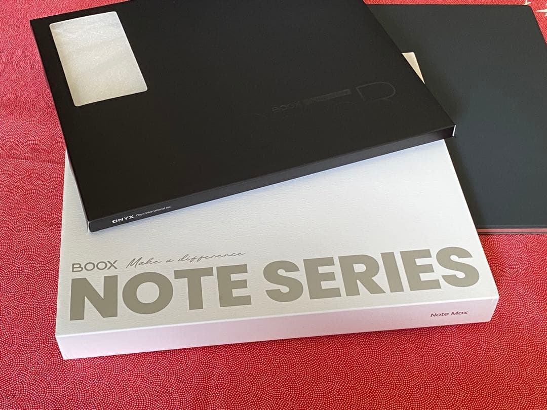 BOOX Note Max 電子ペーパーAndroidタブレット カバー付き