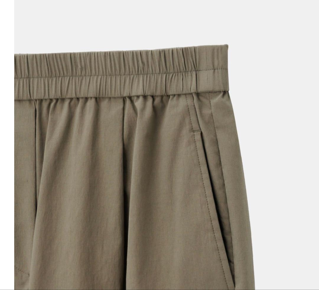 ★PLST ハイストレッチリネンカーゴパンツレディースMサイズ新品★