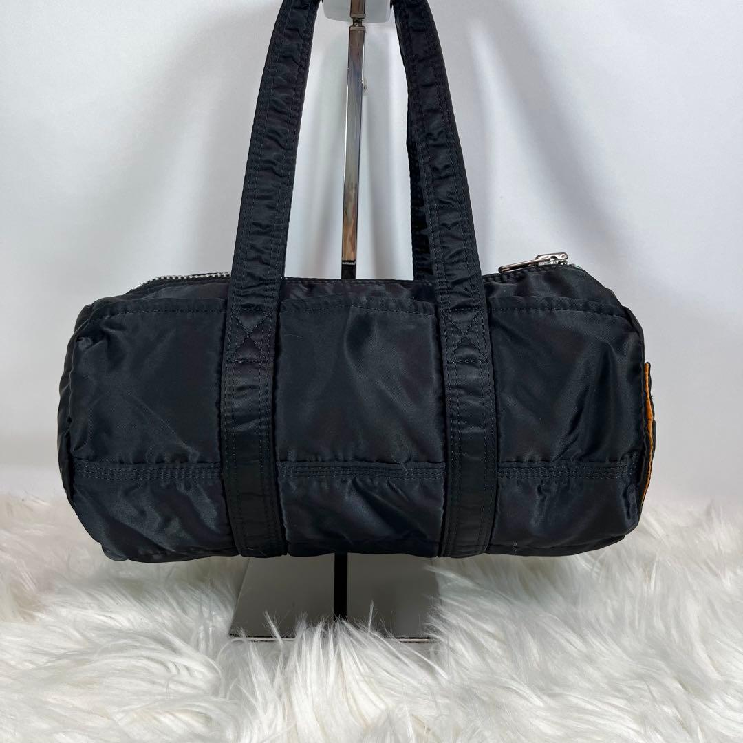 [美品] porter タンカー ダッフルバッグ　ミニボストン　S　ブラック