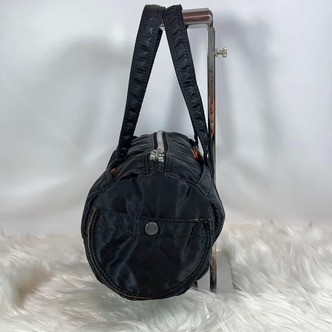 [美品] porter タンカー ダッフルバッグ　ミニボストン　S　ブラック