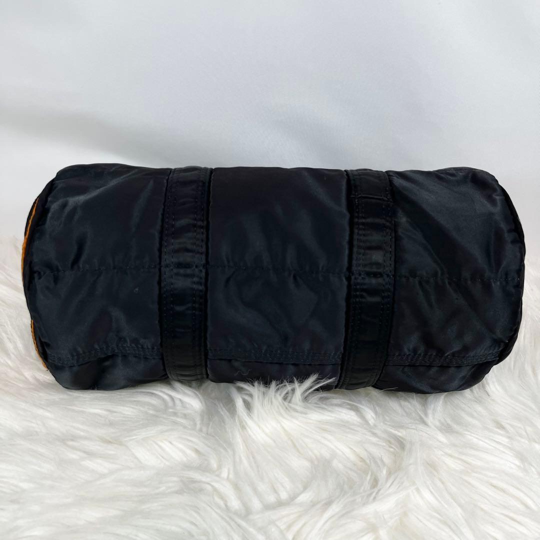 [美品] porter タンカー ダッフルバッグ　ミニボストン　S　ブラック