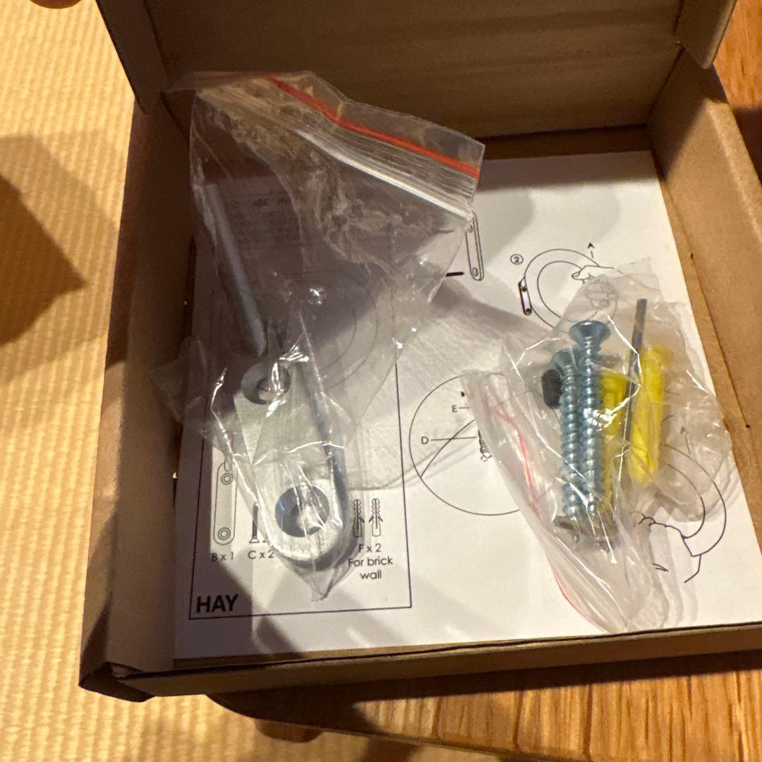 HAY ジムフック Mサイズ　ブラック