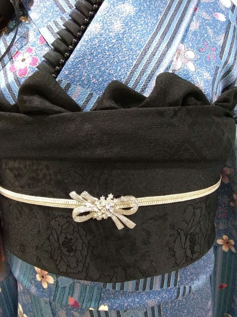 振袖フルセット、正絹鈴乃屋振袖、重ね衿、帯揚げ帯締め、西陣袋帯、襦袢、ガード加工