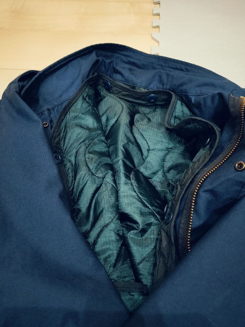 ALPHA M-65 フィールドジャケット L REGULAR ブルー USA