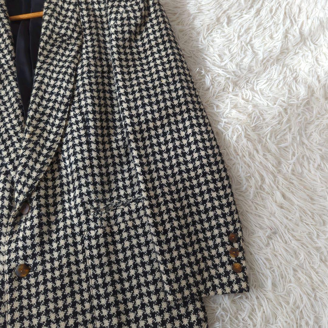 JEAN PAUL GAULTIER テーラードジャケット ウール 千鳥 М
