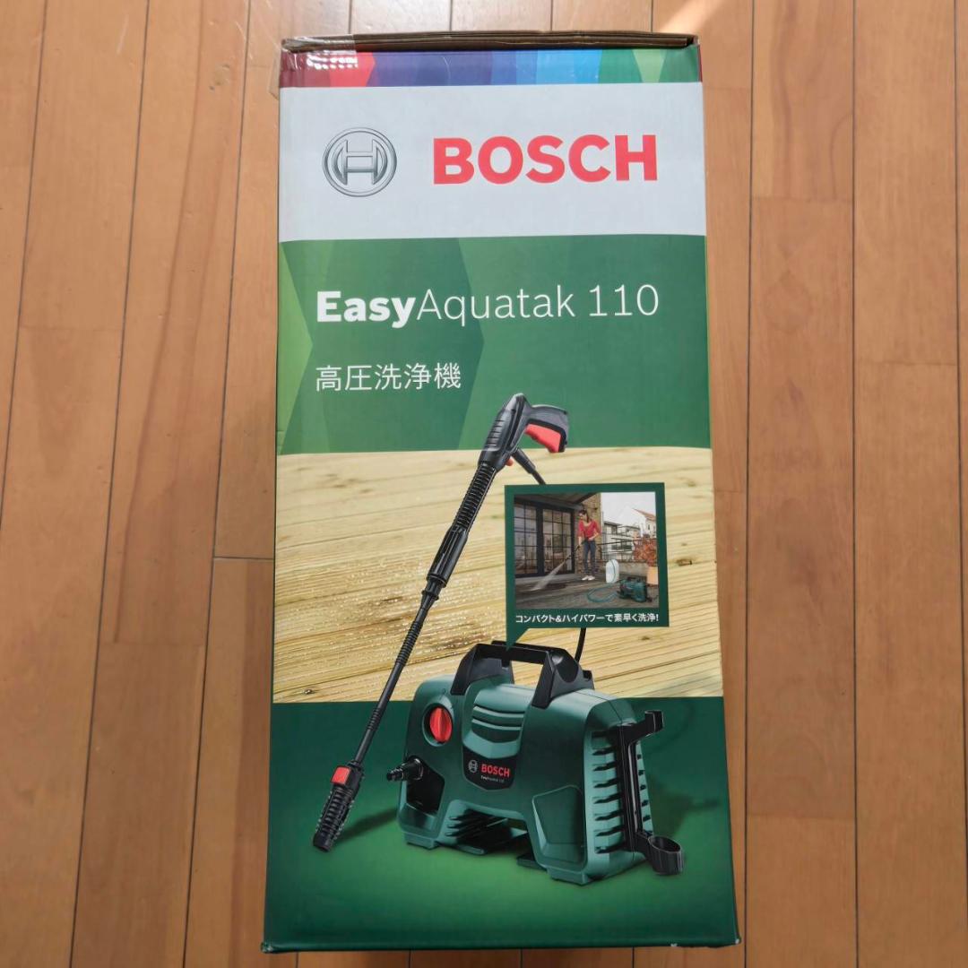 【新品・未開封】BOSCH EasyAquatak 110 高圧洗浄機 本体