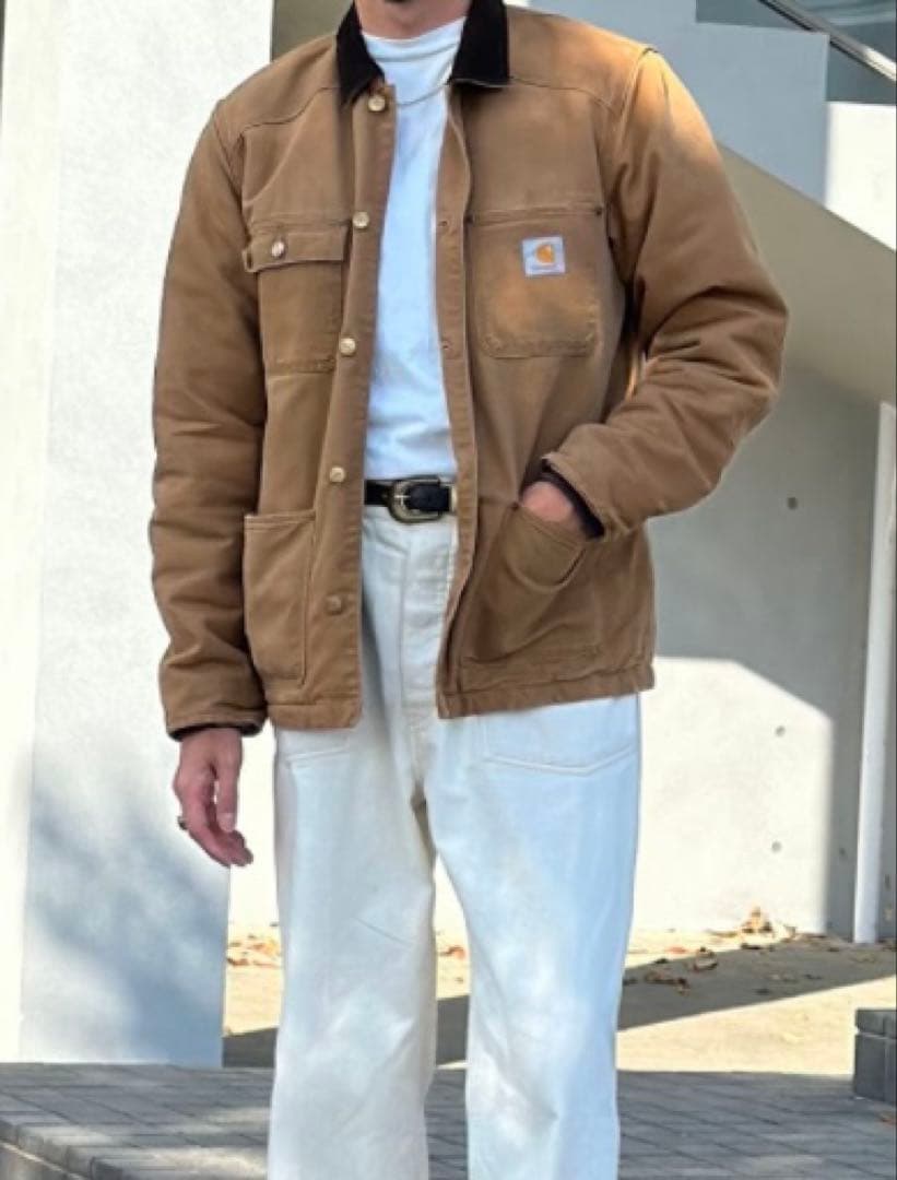 【良品】Carhartt ミシガンチョアコート　L