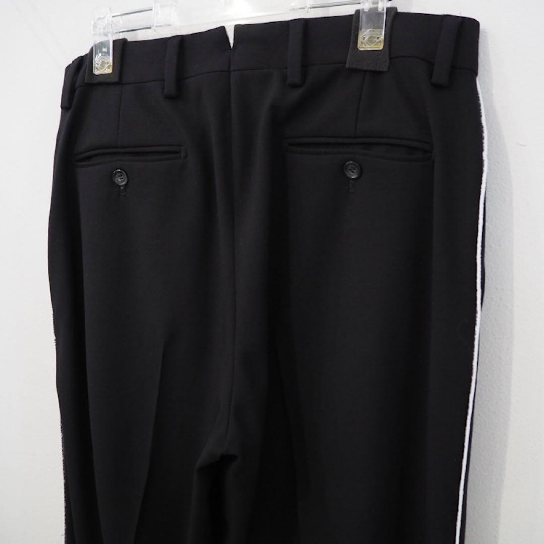 新品 定価21万 ヴェトモン VTMNTS 裾ジップ パイピング スラックス