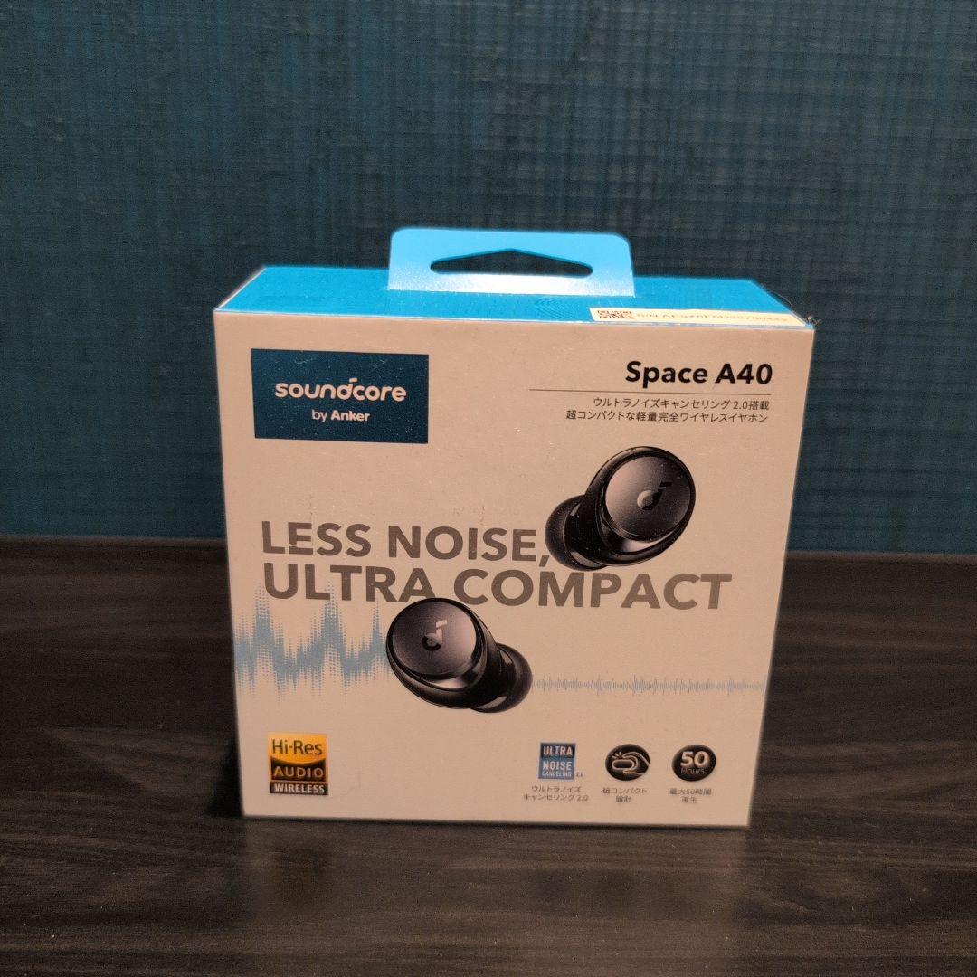 【新品】soundcore Space A40 ワイヤレスイヤホン ブラック