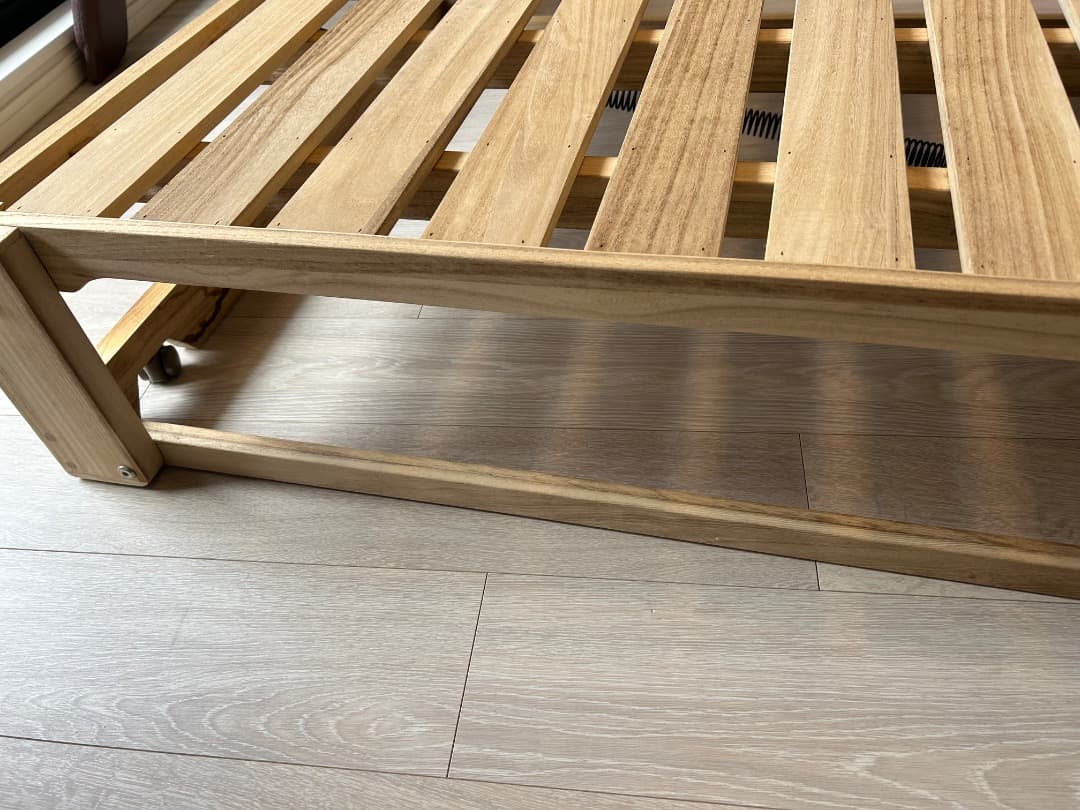 桐らくね　折り畳みベッド　フレーム