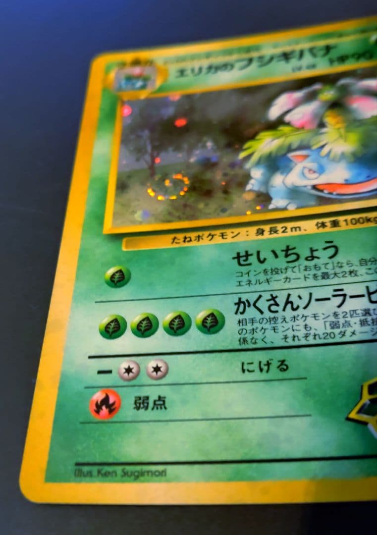 エリカのフシギバナ 旧裏 ポケモンカード