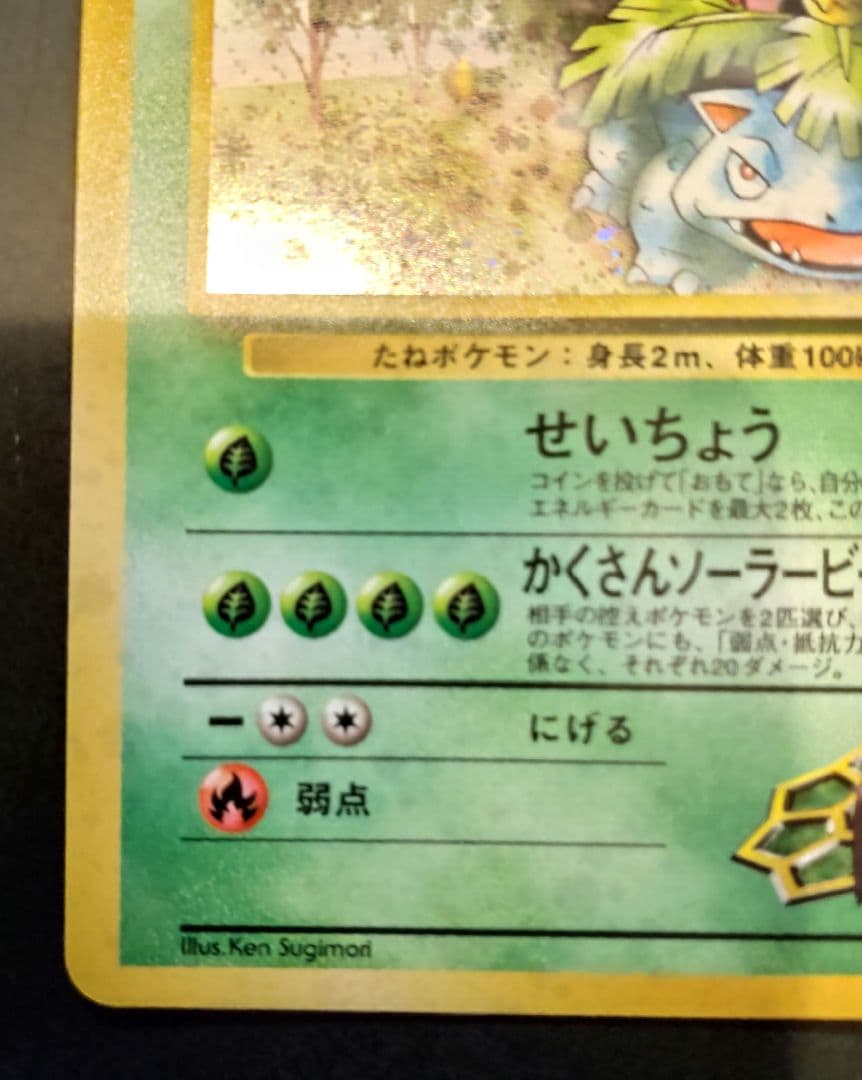 エリカのフシギバナ 旧裏 ポケモンカード