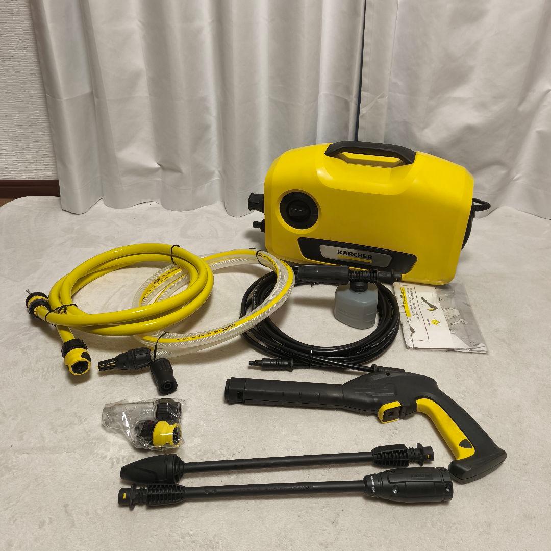 高圧洗浄機 ケルヒャーK2サイレント 付属品多数